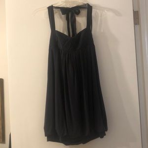 BCBG navy mini dress